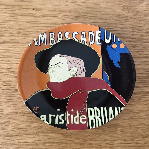 Vintage Toulouse-Lautrec Art Plate - Picture 4 of 5